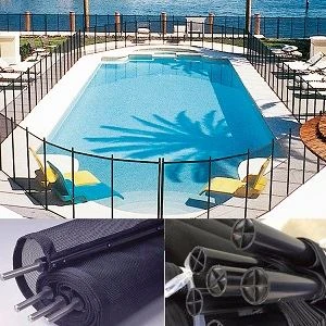swimming pool security fences