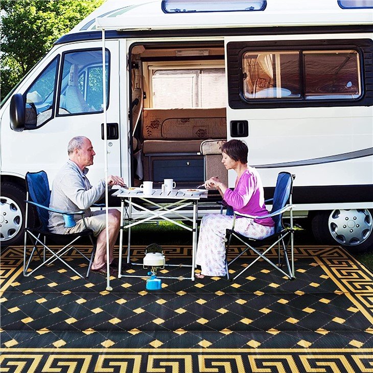 rv rug with grommets