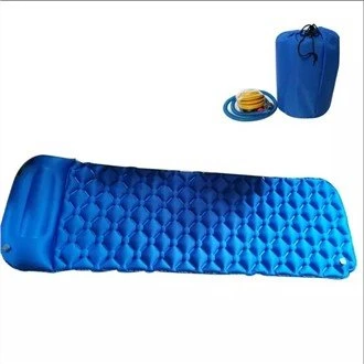 ZNZ Personalizzato Ultraleggero TPU Materasso Ad Aria Gonfiabile Materassino Da Campeggio All'aperto Con Cuscino Attaccato